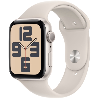 Apple Watch Sport SE 2023 (44mm) Сияющая звезда, Бежевый (Apple Watch Sport SE 2023 (44mm) Сияющая звезда)