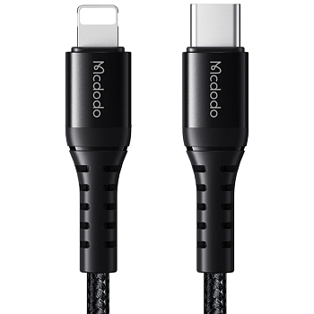 Кабель Mcdodo USB-C - Lightning, 36 ватт, 1 метр (Плетеный)