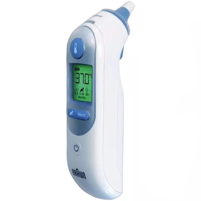 Термометр инфракрасный ушной Braun IRT6520 (Термометр Белый)