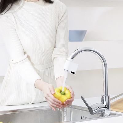 Сенсорная насадка на кран Smartda (Сенсорная насадка для крана Xiaomi Белый)