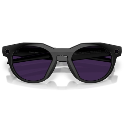 Умные очки Oakley HSTN, Чёрная оправа, Фотохромные линзы, от прозрачного к аметистовому (Очки Oakley Чёрный)