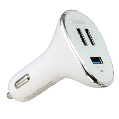 Автомобильное ЗУ Универсальный 3 USB Выход Remax 6.3A (Универсальный 3 USB Выход Remax)