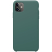 Чехол iPhone 11 Накладка Силикон Nillkin Flex Case (iPhone 11 Накладка Темно-зеленый)