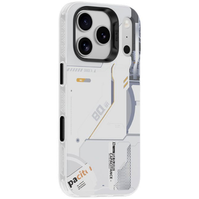 Чехол Benks MagClap Perspective для iPhone 17 Pro (MagSafe) (Чехол Benks Белый)