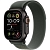 Apple Watch Ultra 2 2024 (49mm) Черный титан, Trail Loop, Зеленый (без RuStore) 