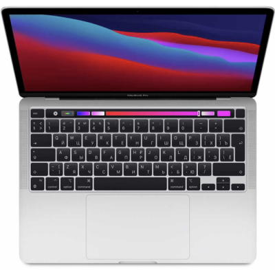 Apple MacBook Pro 13 Retina MYDC2 (M1, 8GB, 512 GB) Touch Bar, Серебристый (Apple MacBook Pro 13’’ 512GB Серебристый)