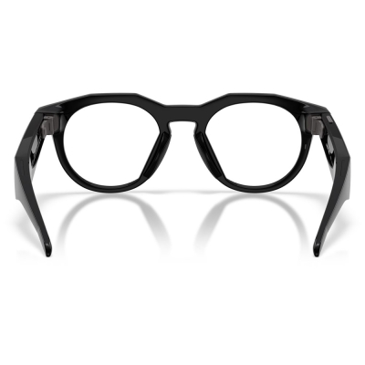 Умные очки Oakley HSTN, Чёрная оправа, Прозрачные линзы (Очки Oakley Чёрный)