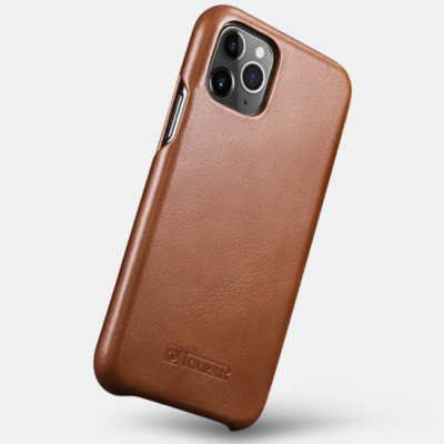 Чехол iPhone 11 Pro Max Книжка Боковая Кожзам iCarer (iPhone 11 Pro Max Книжка Боковая iCarer Коричневый)
