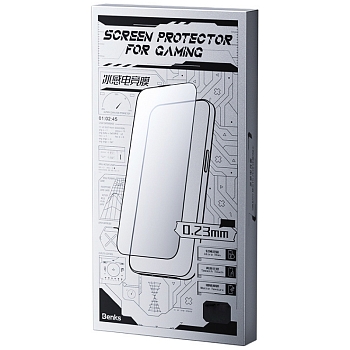 Защитное стекло Benks Gaming для iPhone 13, 13 Pro, 14 Матовое