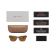 Умные очки Ray-Ban Wayfarer, карамельная оправа, Поляризационные: Коричневые линзы, M (Очки Ray-Ban Коричневый)