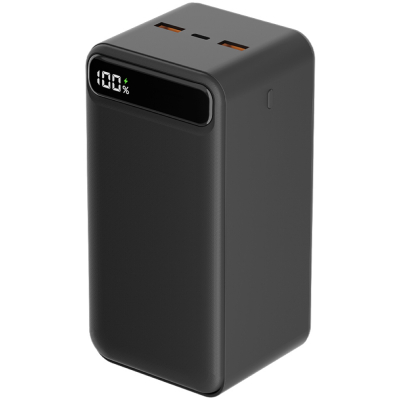 Внешний аккумулятор Deppa NRG Turbo 50000 mAh 22.5 ватт (Внешний аккумулятор Deppa Черный)