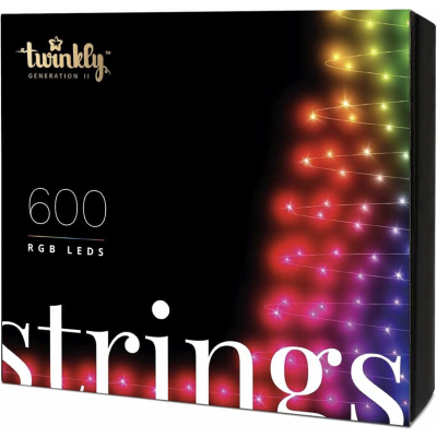Умная гирлянда Twinkly Strings, 600 ламп (Умная гирлянда TWINKLY)