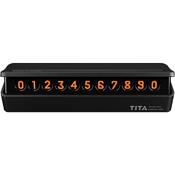 Табличка с номером телефона для авто Bcase TITA