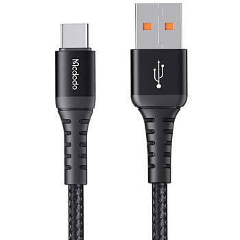 Кабель Mcdodo USB-A to USB-C 0.2 м (Плетеный)