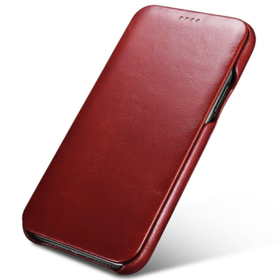 Чехол iPhone 11 Pro Книжка Боковая Кожзам iCarer (iPhone 11 Pro Книжка Боковая iCarer Красный)