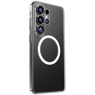 Чехол Benks MagClap Crystal для Samsung S26 Ultra (MagSafe) (Накладка Benks Прозрачный)