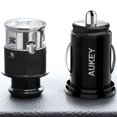 Автомобильное ЗУ Aukey USB QC3.0 18 ватт (Автомобильное ЗУ Aukey Черный)