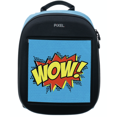 Рюкзак Pixel One с LED дисплеем, Голубой