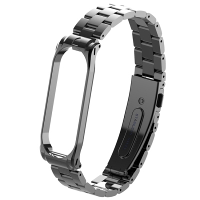 Браслет для фитнес трекера Xiaomi Mi Band 3 Металл, Блочный