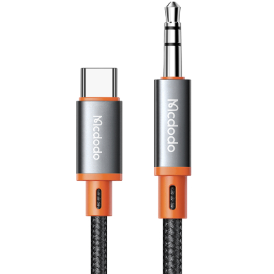 AUX кабель Mcdodo CA-082, USB-C → 3.5мм (male) длина 1,2 м (Кабель Mcdodo Черный)