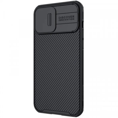 Чехол iPhone 13 mini Накладка Пластик Nillkin CamShield Pro (iPhone 13 mini Накладка Черный)